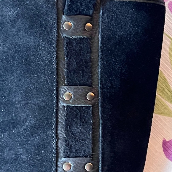 Nurture Suede Leather Mid Calf Boots 7M - Picture 6 of 11